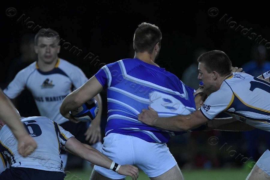 Wheaton Men\'s Rugby vs Mass Maritime.  Photo by Keith Nordstrom